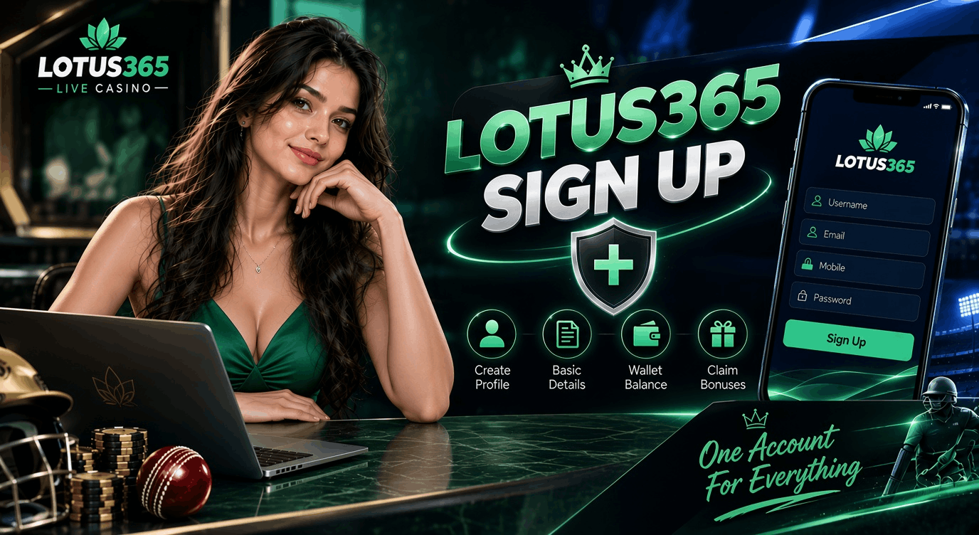 Lotus365 Sign Up Welcome Bonus